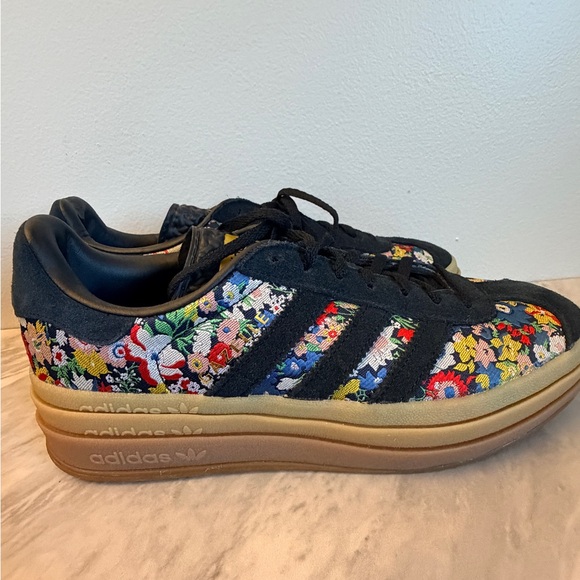 Adidas x Liberty London Floral Platform Sneakers Women’s US 8 EU 40 - Picture 3 of 8